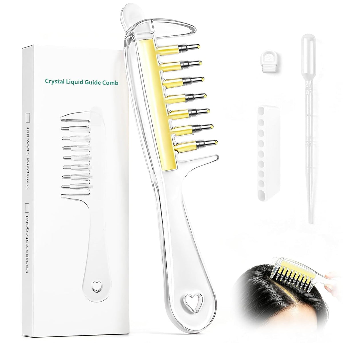 Scalp Massaging Hair Oil Applicator