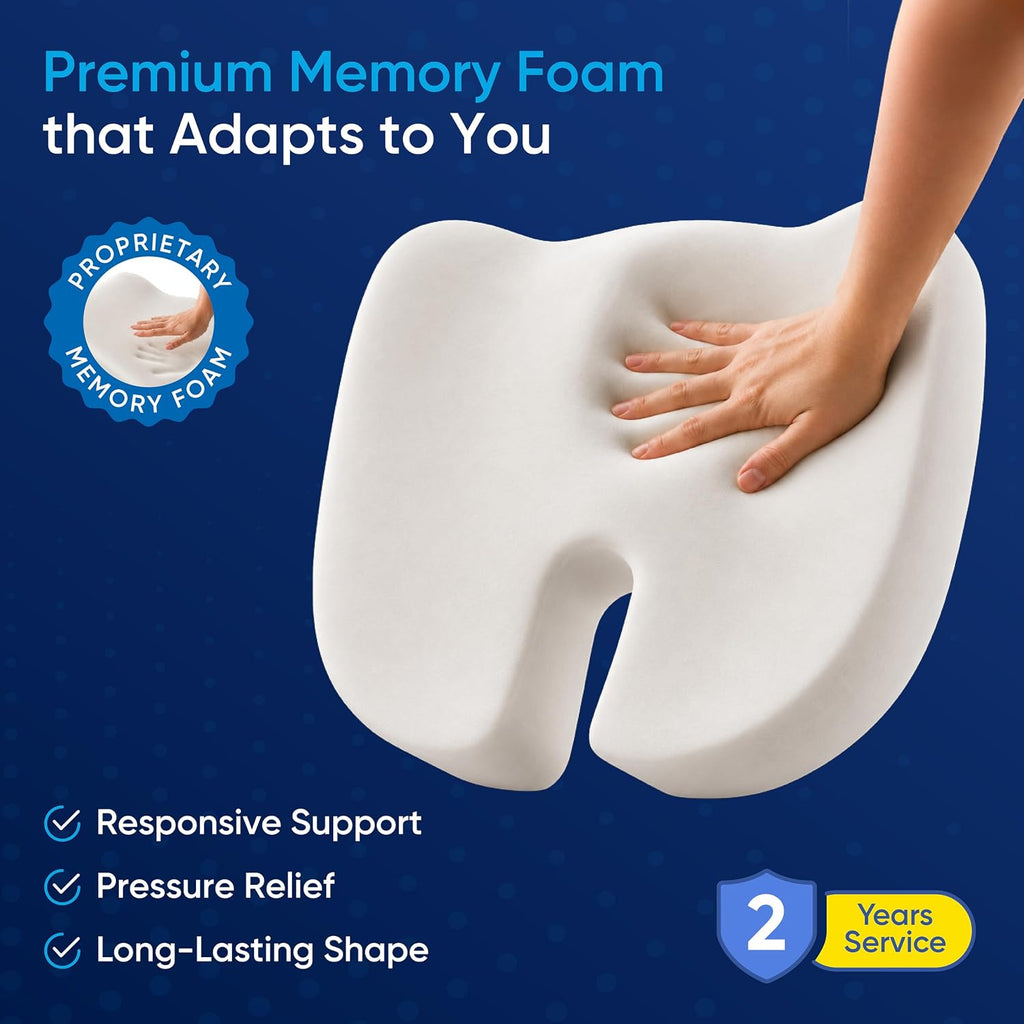 Orthopedic Memory Foam Seat Cushion