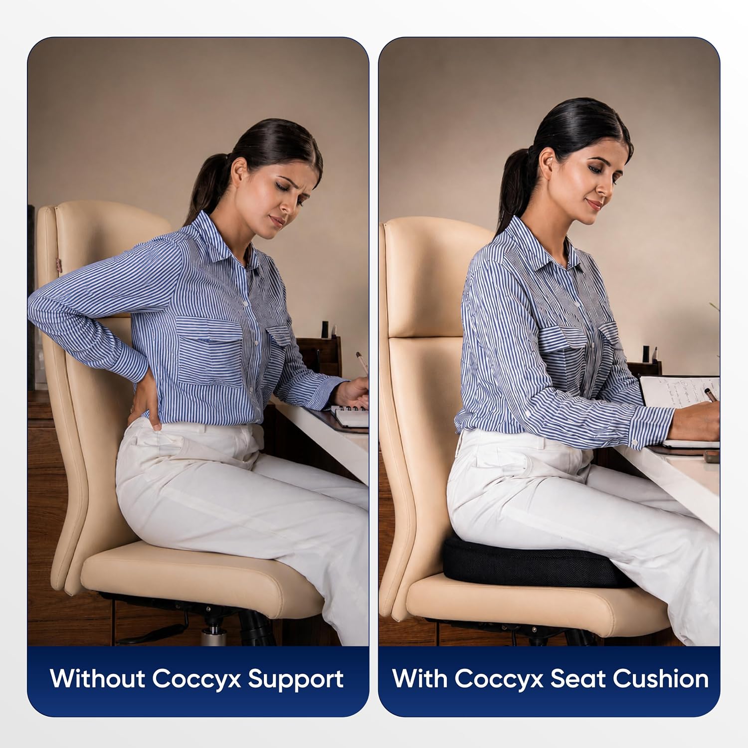 Orthopedic Memory Foam Seat Cushion