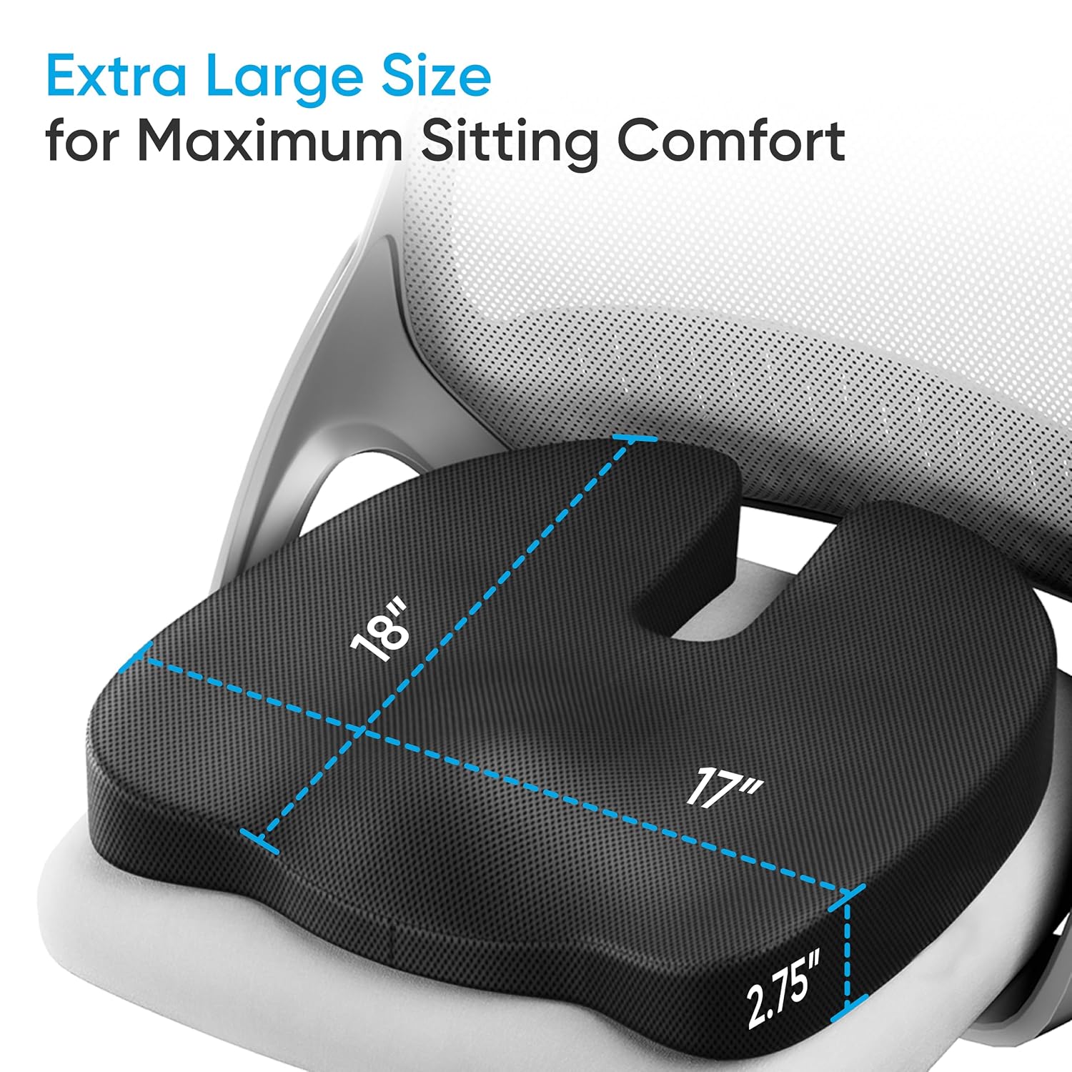 Orthopedic Memory Foam Seat Cushion