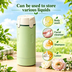 WellnessCO™ 4-in-1 Travel Bottle Dispenser